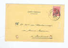 323/16 - Carte Privée TP Houyoux 35 C  PERFORE A.P. FARCIENNES 1928 - Entete Charbonnage D'AISEAU - PRESLE - 1909-34