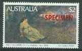 Australie Australia 1981 Yvetn° 739 *** MNH Cote 4,50 € Specimen Art Tableaux - Mint Stamps