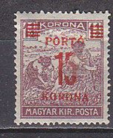 PGL - HONGRIE TAXE Yv N°73 * - Postage Due