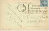 N°Y&T  217   CP CAD FLIER TROYES Vers   NEUILLY   Le    23 MAI1927 - Lettres & Documents