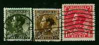 België 1934, Nr 401/403 - USED / GESTEMPELD / OBLITERE - Catw 0,8€ - 1934-1935 Leopold III.