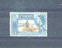 TRINIDAD AND TOBAGO - 1953  Elizabeth II  6c  FU - Trinidad & Tobago (...-1961)