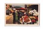 06 NICE Marché Aux Fleurs, Colorisée, Ed Munier 16, 1944 - Markets, Festivals
