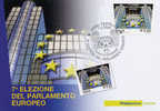 ITALIA CARTOLINA FILATELICA 2009 SETTIMA ELEZIONE DEL PARLAMENTO EUROPEO 18 - Maximum Cards