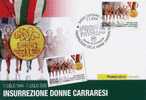 ITALIA CARTOLINA FILATELICA 2009 INSUREZZIONE DONNE CARRARESI 32 - Maximumkarten (MC)