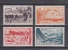 Maroc YT 271/4 */** : Céréales , Poisson , Huile , Agrumes - Unused Stamps