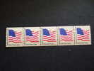 USA 2007  SC 4131   FLAG  FIRST CLASS   W.A. Gum    9 3/4 VERT. STRIP WITH S111     MNH **          053802-160 - Nuevos