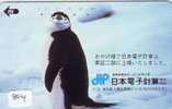 Télécarte Japon * Oiseau * Pingouin (804) MANCHOT * PENGUIN * BIRD * PHONECARD JAPAN * PINGUIN *  VOGEL * - Pinguins