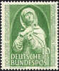 Germany B324 Mint Never Hinged Nuremberg Madonna Semi-Postal From 1952 - Ongebruikt