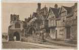 Rppc - U.K. - ENGLAND - WARWICKSHIRE - WARWICK - LEICESTER HOSPITAL & WEST GATE - Warwick