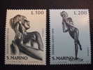 SAN MARINO    1974      MICHEL 1067/68   YVER 873/74  MNH **   P04-016 - 1974