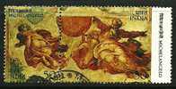 ● INDIA - 1975 - MICHELANGELO - N. 434 / 35 Usati - Cat. ? €  - Lotto 190 - Gebruikt