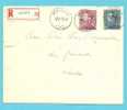 429+430 Op Brief Aangetekend Met Stempel MARKE - 1936-1951 Poortman