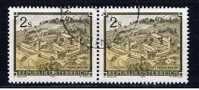 A+ Österreich 1991 Mi 2039 Stift Michaelbeuern (Paar) - Oblitérés