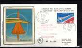 1er Vol Du Concorde Paris-Rio De Janeiro , 21/01/1976 - First Flight Covers