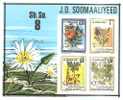 45646)foglio Somalia Serie Fiori Della Somalia Da 4 Valori - Nuovo  - Bf6 - Somalie (1960-...)