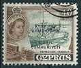 Zypern  1960  Aufdr. "Independence"  40 M  Mi-Nr.188  Gestempelt / Used - Zypern (...-1960)