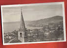 L239 Clarens,Mont Pélerin,Clocher Eglise.Cachet 1939 S/timbre Exposition Nationale Suisse V. Neuveville.Phototypie 5280 - Mont-la-Ville