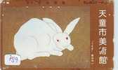 Télécarte Japon * LAPIN (789) RABBIT  * PHONECARD JAPAN * KANINCHEN * KONIJN * CONEJO * - Lapins