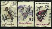 ● ROMANIA 1993 - UCCELLI -  N. 4068a / 70a  Usati - Cat. ? € - Lotto N. 611 - Used Stamps