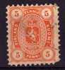 Finlande T.Ob.n°14 1875 C.60 € - Usados