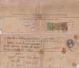 Br India King George V, Registered Postal Stationery Envelope, Long Size, Used, India As Per The Scan - 1911-35  George V