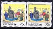 Australia 1988 Living Together 75c Visual Arts MNH Pair SG 1132 - Neufs