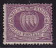 San Marino  Stemma  Sass 7 * - Unused Stamps