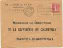 France Firm Cover Meter ANGERS: Jardins, Musees, Chateau, Tapisserie, 20-8-1930  (E1387) - Cartas & Documentos