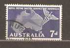 AUSTRALIA 1957 - FLYING DOCTORS - AIR POST  - USED OBLITERE GESTEMPELT - Usati
