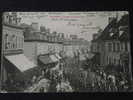 SANCOINS - Passage Du 95e De Ligne - Commerces - Belle Animation - Voyagée Le 5 Mai 1904 - Carte Précurseur - Sancoins