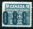 Canada 1955  $2.42 Unemployment Insurance Issue #FU53 - Fiscale Zegels