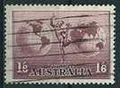 Australien  1934/48  Flugdienst  1´6 Sh (normal Paper)  Mi-Nr.126 X Y  Gestempelt / Used - Used Stamps