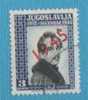 1943YU-MH   JUGOSLAVIJA JUGOSLAWIEN  PERSONS  OVERPRINT 1945  PER COLLECTIONE USED - Usados