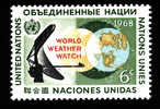 Nations Unies New York   1968 -  Y&T 182  -  Meteorologie -  NEUF** - Ungebraucht