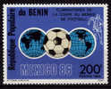 BENIN    N° 619 * * Cup  1986  Football Fussball  Soccer - 1986 – México