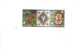 52906)n°2 Valori N°1137/38 Serie Fiori Con Bandierole - Unused Stamps