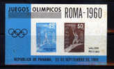 Panamá´60 BF8 ** (puntos óx) Juegos Olímpicos De Roma: Antorcha Olímpica, Lanzamiento Jabalina. Ver Scan. - Zomer 1960: Rome