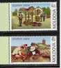 2004 Moldava  Moldau      Mi. 487-8 ** MNH - 2004