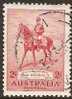 AUSTRALIA - USED - 1935 2d King George V, Silver Jubilee - Horse - Usados