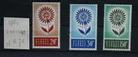 Cyprus CEPT  1964 Postfris/MNH Michel 240/242 Cat Waarde Eur 70 - Unused Stamps