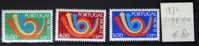 CEPT Europa Portugal 1973 Postfris / MNH Michel  1199-1201 - Unused Stamps