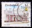 ZIMBABWE 1995 $2 Cecil House Used - Zimbabwe (1980-...)