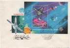 URSS RUSSIE Bf 128 FDC Space Espace Kosmos All : Programme Intercosmos PROGNOS - FDC