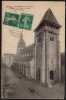 23 CHAMBON Sur VOUEIZE,  Eglise XIème Siècle Et Ses 2 Clochers, Voyagé En 1908 - Chambon Sur Voueize