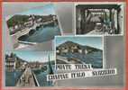 E190, Ponte Tresa , Confine Italo - Svizzera , Multivues , Circulée  1958 - Ponte Tresa