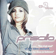 CDS  Priscilla  "  Entre Les Deux Je Balance  "  Promo - Collectors