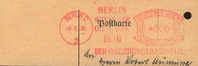 Jeux Olympiques 1936 EMA  Meter Freistempel  Berlin  Olympiade Sur Fragment - Ete 1936: Berlin