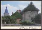 CPM  SAINT PIERRE LE MOUTIER  Vieille Tour Et L´Eglise - Saint Pierre Le Moutier