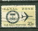 Canal Zone 1968 25 Cent Air Mail Issue #C52 - Zona Del Canale / Canal Zone